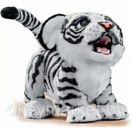 Интерактивная игрушка FurReal Friends Белый Тигренок Тайлер , Hasbro B9073, фото 3