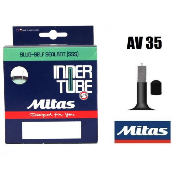 Камера Mitas 37/54-406 (20" x 1,50 - 2,10) AV35 Sealant (с антипрокольным гелем)