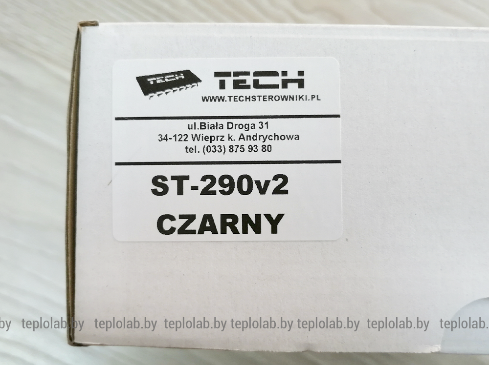 Tech ST 290 V2 беспроводной недельный терморегулятор - фото 4 - id-p19027639