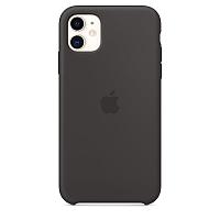 Чехол Silicone Case для Apple Iphone 11 черный