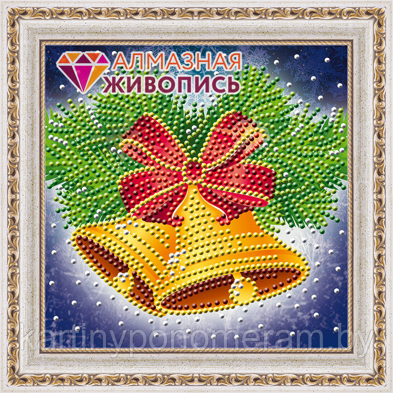 Алмазная живопись "Колокольчики"