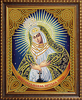 Алмазная живопись "Икона Остробрамская Богородица"