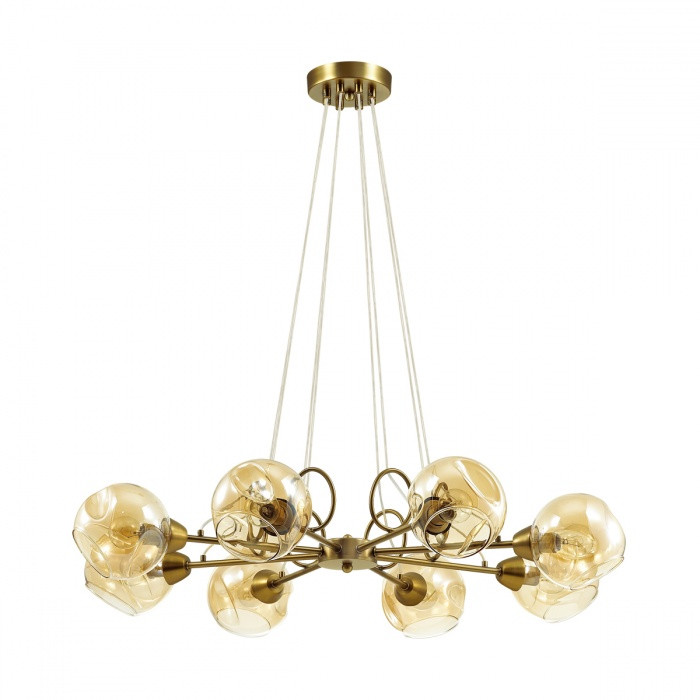 Люстра подвесная LUMION 4435/8 Amber