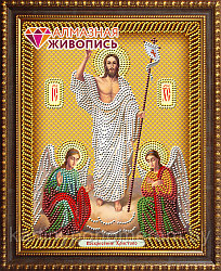 Алмазная живопись "Икона Воскресение Христово"