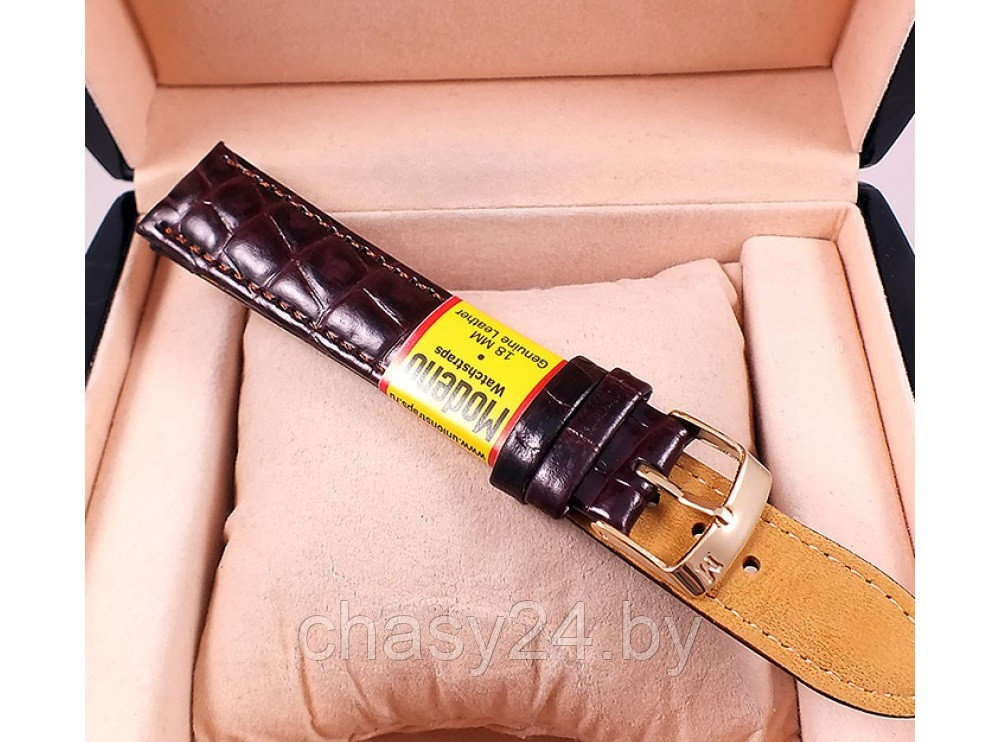 Ремешок кожаный для часов 10 мм CRW122-10