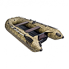 Надувная лодка Ривьера Компакт 3200 НДНД "Камуфляж" камыш, фото 2