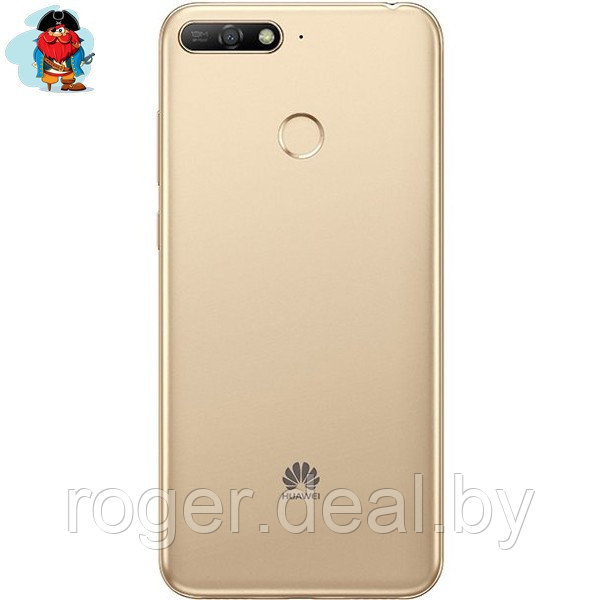 Задняя крышка для Huawei Y6 Prime (ATU-L31) цвет: золотистый - фото 1 - id-p112595221