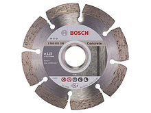 Алмазный круг 115х22 мм по бетону сегмент. STANDARD FOR CONCRETE BOSCH (сухая резка)