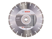 Алмазный круг 300х22 мм по бетону сегмент. STANDARD FOR CONCRETE BOSCH (сухая резка)