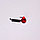 Мормышка вольфрамовая с бисером "Столбик" 2.0 мм, 0.3 гр., фото 2
