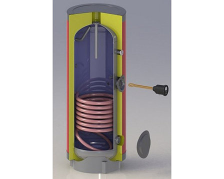 Бойлер косвенного нагрева Elektromet WGJ-S 150, фото 2