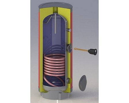 Бойлер косвенного нагрева Elektromet WGJ-S 150, фото 2