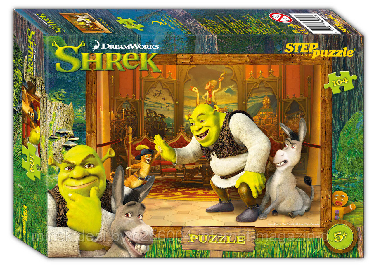 Пазл 104 "Shrek" (Dreamworks, Мульти)