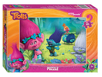 Пазл 104 "Trolls" (Dreamworks)