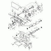 Рычаг для модели 9910/9911, 344585-9, Makita