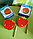 Детская развивающая игра "Достань червячка из яблока", арт. AB-105, фото 3