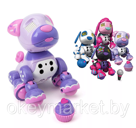 Интерактивный щенок Zoomer Zuppies Cupcake, фото 2