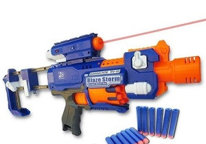 Игрушечное оружие автомат бластер Blaze Storm, арт.7057 типа Nerf