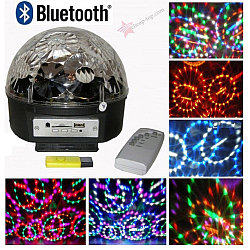 Диско-шар музыкальный LED Ktv Ball MP3 плеер с bluetooth