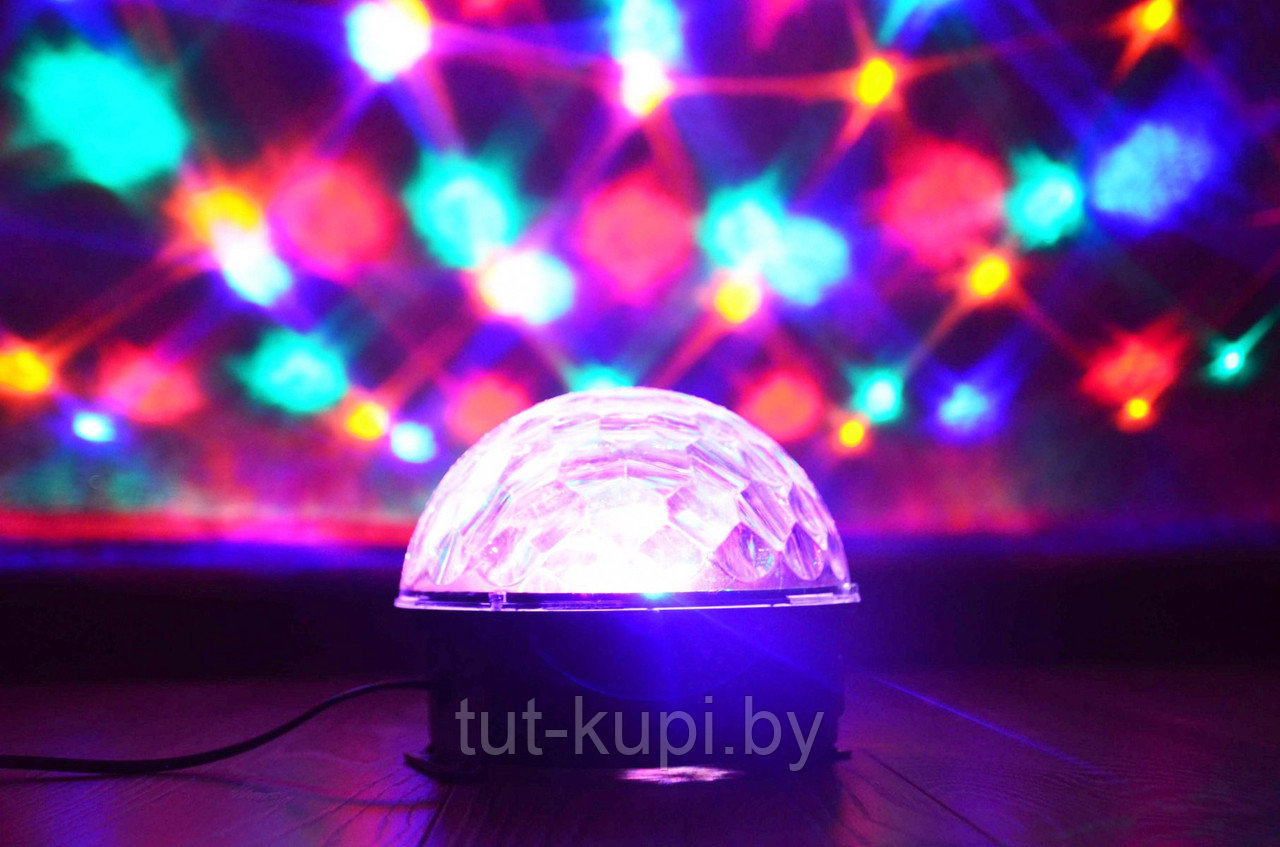 Диско-шар музыкальный LED Ktv Ball MP3 плеер с bluetooth - фото 3 - id-p112731179