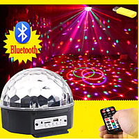 Диско-шар Led crystal magic ball light bluetooth