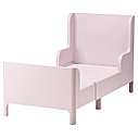 БУСУНГЕ Раздвижная кровать, светло-розовый, 80x200 см, фото 6