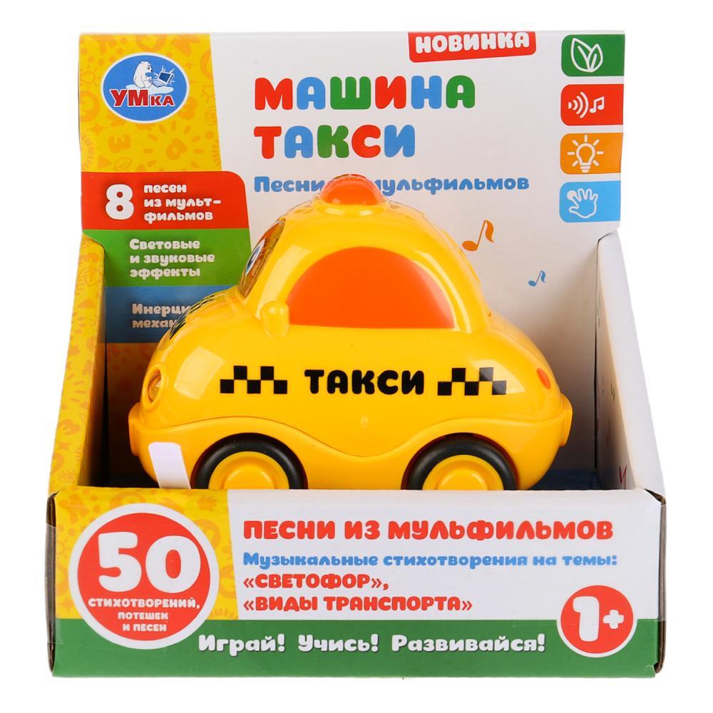 Развивающая игрушка «Машинка такси» ТМ «УМка»