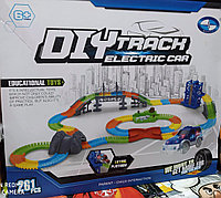 Трасса мэждик трек DIY track Magic tracks с мостами 261 д.