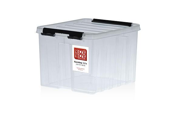 Емкость для хранения (контейнер с крышкой) Rox Box 2,5 л - фото 1 - id-p78219611