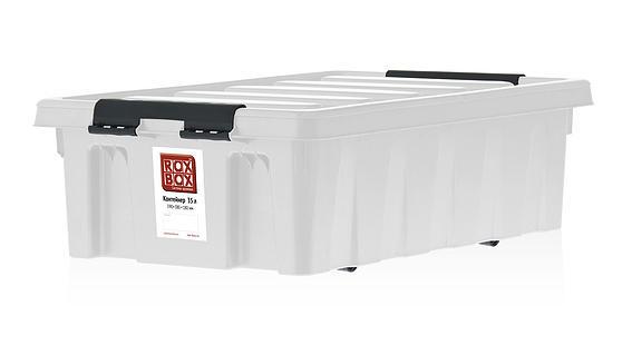 Емкость для хранения (контейнер с крышкой) на роликах Rox Box 35 л