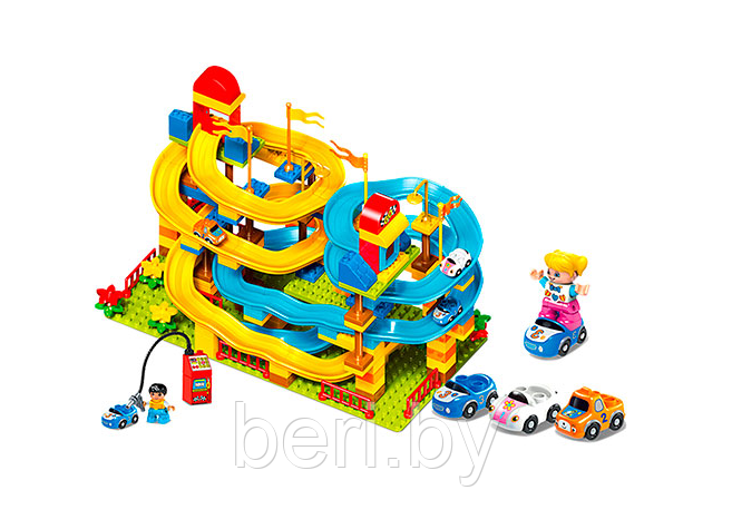 88002 Конструктор с крупными деталями, ТМ Smoneo, аналог LEGO Duplo, 195 деталей - фото 2 - id-p112744501