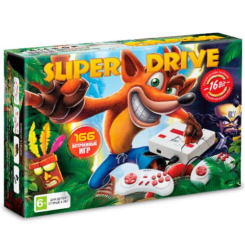 Игровая приставка SEGA Super Drive Nes Crash (166 встроенных игр, 16 bit, 2 дж.)