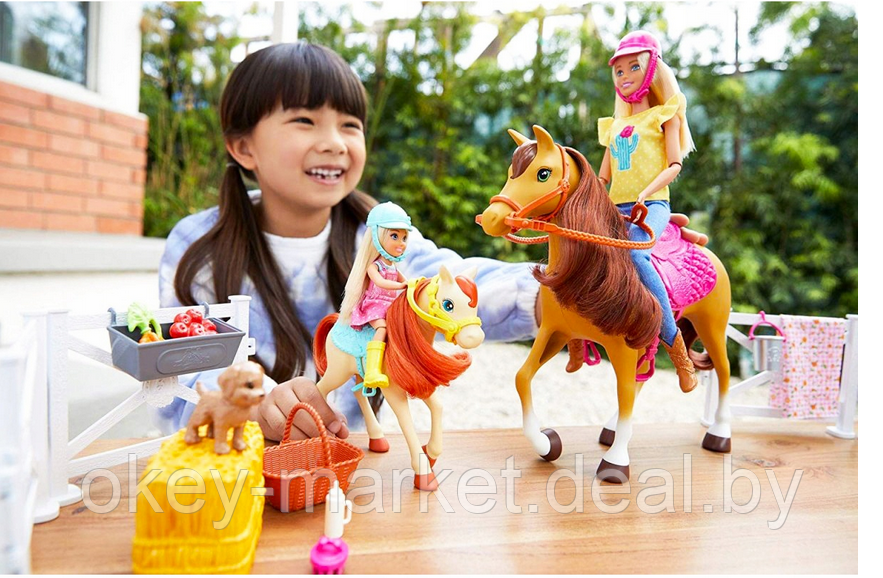 Игровой набор Barbie Челси и любимые лошадки FXH15 - фото 5 - id-p112744667