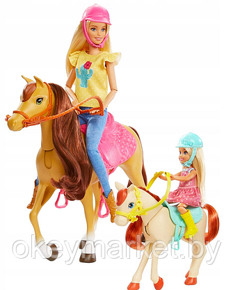 Игровой набор Barbie Челси и любимые лошадки FXH15, фото 3