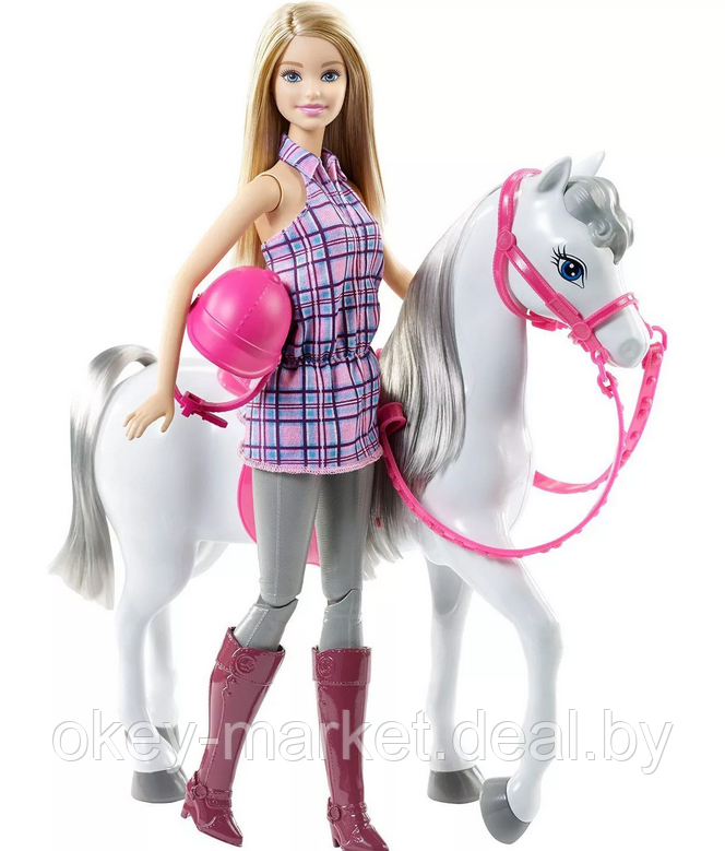 Игровой набор " Верховая езда Barbie " Mattel DHB68 - фото 1 - id-p81950297