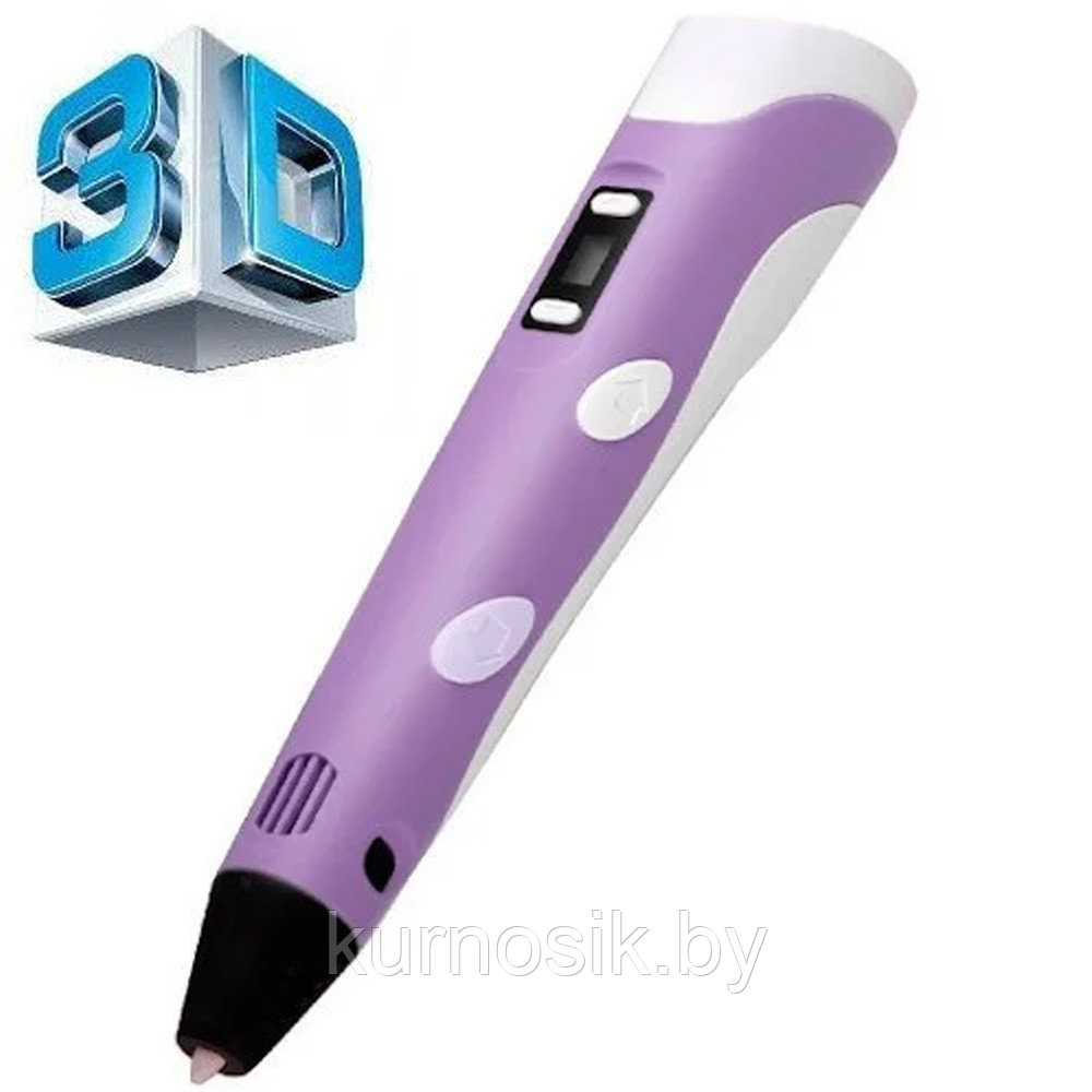 3Д ручка 3D Pen-2 c LCD дисплеем - фото 6 - id-p112120377