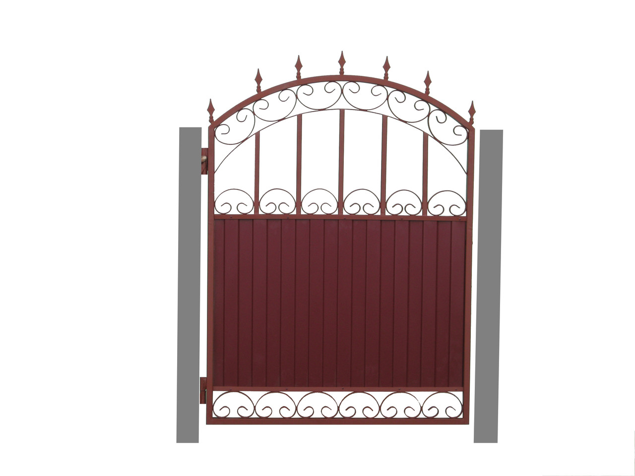 Кованая калитка №8