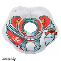 Круг для купания Рыцарь ROXY Kids Flipper 0+ FL006 на шею для малышей