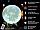 Лампа – ночник Луна объемная 3 D Moon Lamp 15см, 7 режимов подсветки, пульт, фото 7