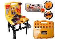 Детский игровой набор инструментов чемодан-стол арт.T101