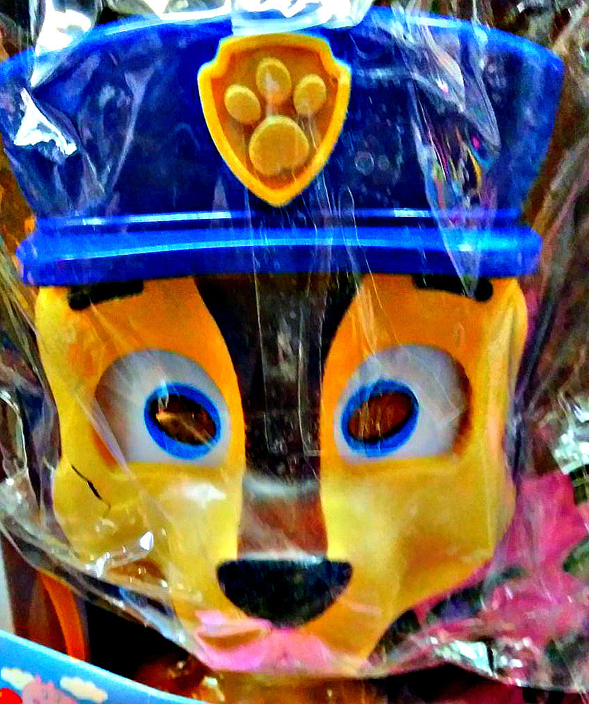 Детская карнавальная маска Щенячий патруль PawPatrol гонщик - фото 1 - id-p112754010