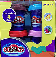 Набор пластилина для Play-Doh 4 баночки