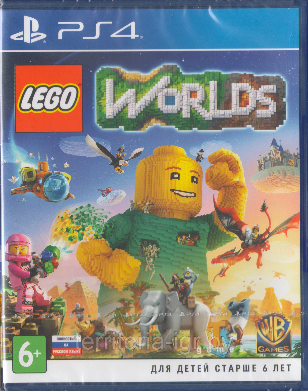 LEGO Worlds PS4 (русская версия) - фото 2 - id-p55412390