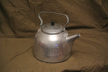 Чайник костровой армейский (литой алюминий 3 литра).
