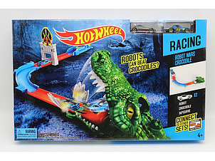 Игровой трек HOT WHEELS Robot Wars Crocodile +2 машинки 160510