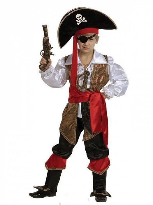 Карнавальный костюм капитан Флинт пирата- разбойника без оружия - фото 1 - id-p112756277