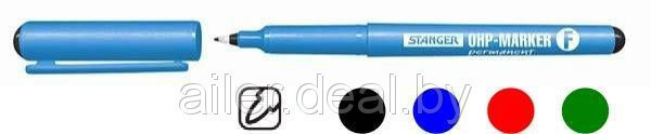 STANGER Перманентный маркер М235, пуля, 1-3мм., черный - фото 4 - id-p6527200