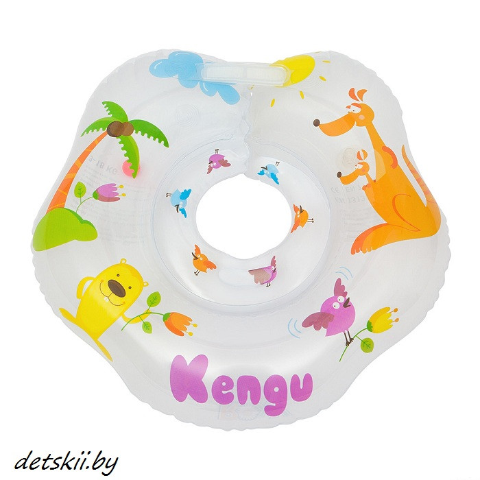 Круг для купания Roxy Kids Kengu 0+ RN-001 на шею для малышей - фото 1 - id-p112813771