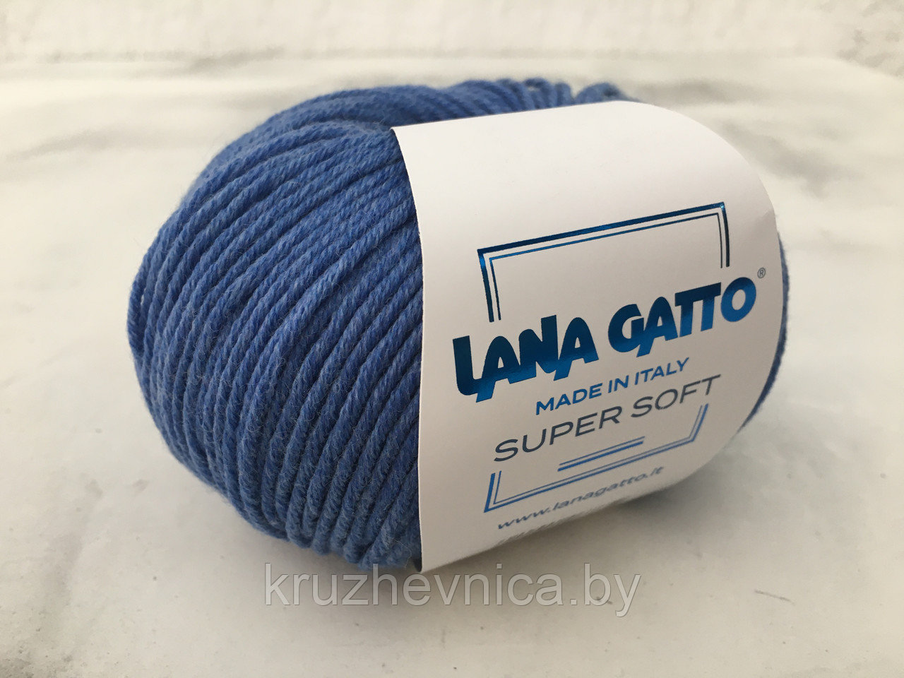 Пряжа Lana Gatto Super Soft (100% мериносовая шерсть), 50г/125 м, цвет 22035 mare