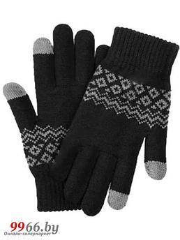 Теплые зимние перчатки для сенсорных дисплеев телефона Xiaomi FO Gloves Touch Screen Black